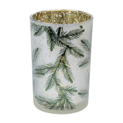 wind light glass autumn pine branche large 18cm
