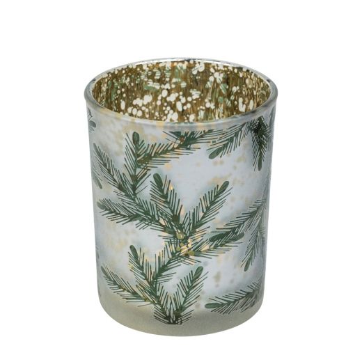 wind light glass autumn pine branche medium 12cm