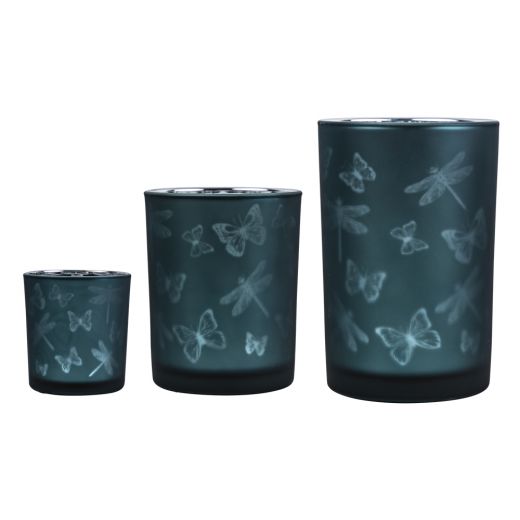 wind light glass insects petrol large 18cm*