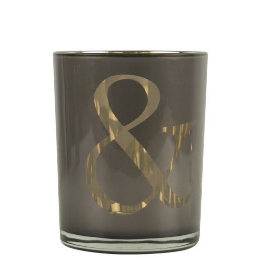 windlicht & taupe medium 12cm