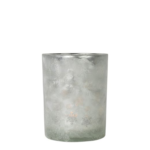 wind light glass snow white gold small 8cm*