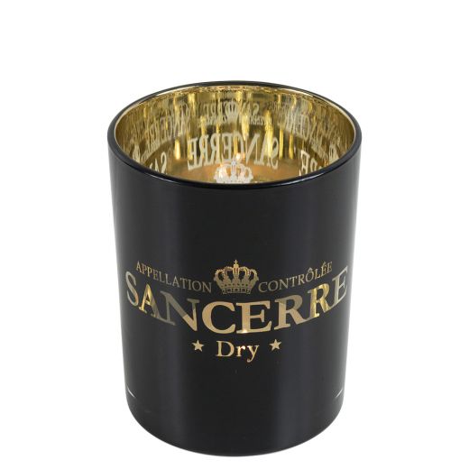 wind light glass wine sancerre black medium 12cm