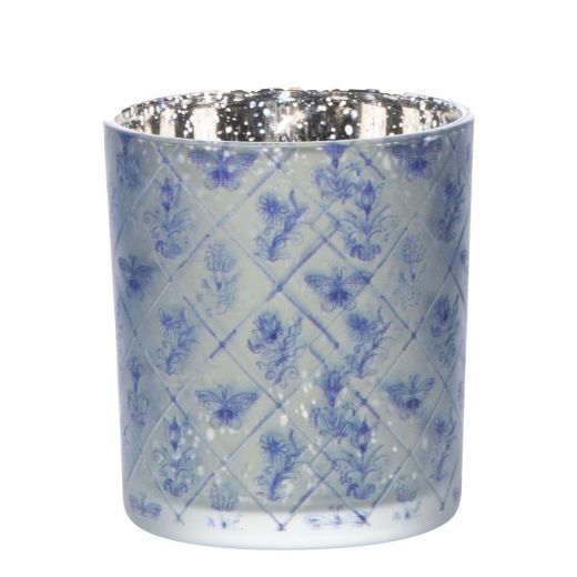 Photophore en verre delfts bleu small 8cm