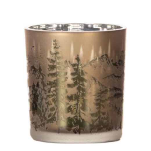 Tea Light holder mountains beige 8cm