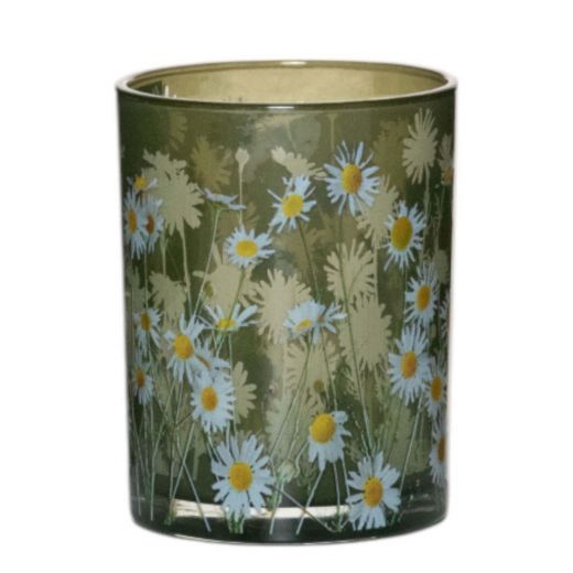 Tea Light holder daisy medium 12cm