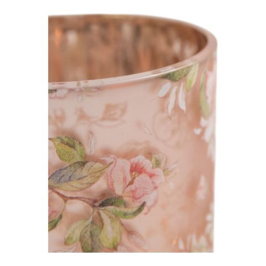 Tea Light holder magnolia small 8cm