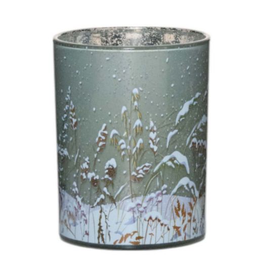 Tea Light holder snow branches medium 12cm