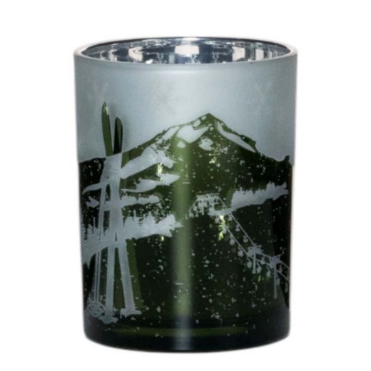Tea Light holder skies green medium 12cm