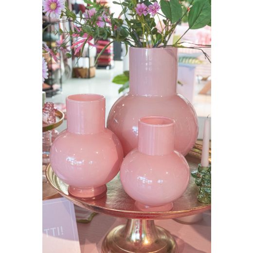 Vase Deborah 2.0 Solid Soft Pink h22 d17,5