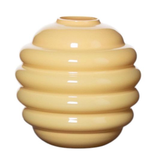 Buzz Vase yellow h15 d15cm