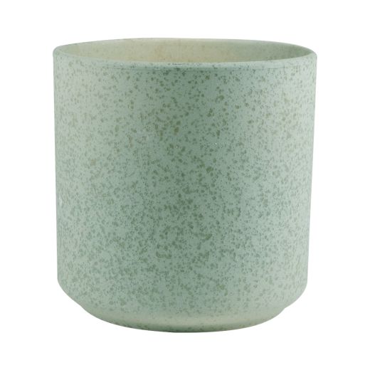 Cylinder Planter Ceramic green h10 d10 