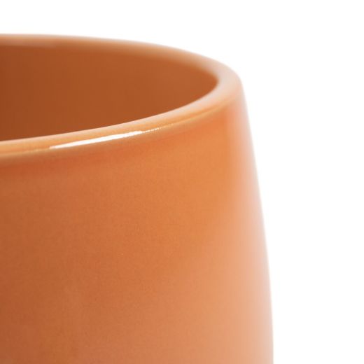 Flowerpot Ceramic Dip-Dye Joan Peach H16 D18 top D16,5