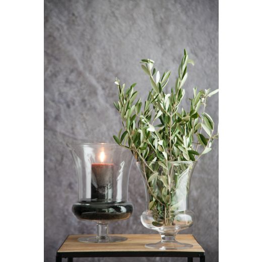 Uma Vase mit Fuß h24 d19 