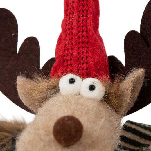 Windstopper 5 Reindeer green red brown 90cm