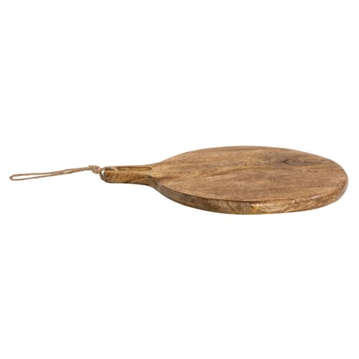 chopping board mango wood round dia 25cm