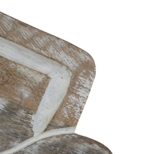 Chopping Board mango wood heart 50x22cm