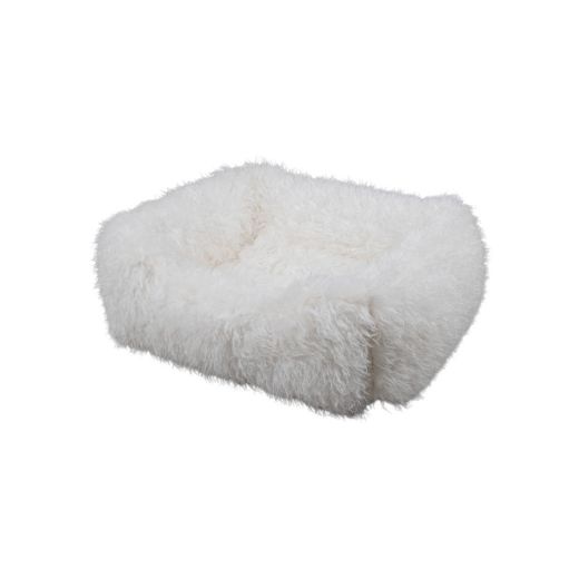 Panier Animal M tibetan lamb off white 65x50x20cm