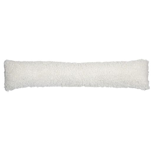 draught excluder curly teddy off-white 20x90cm