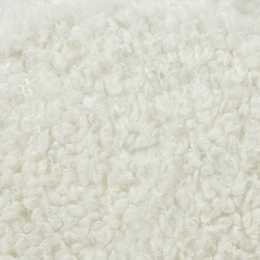 draught excluder curly teddy off-white 20x90cm