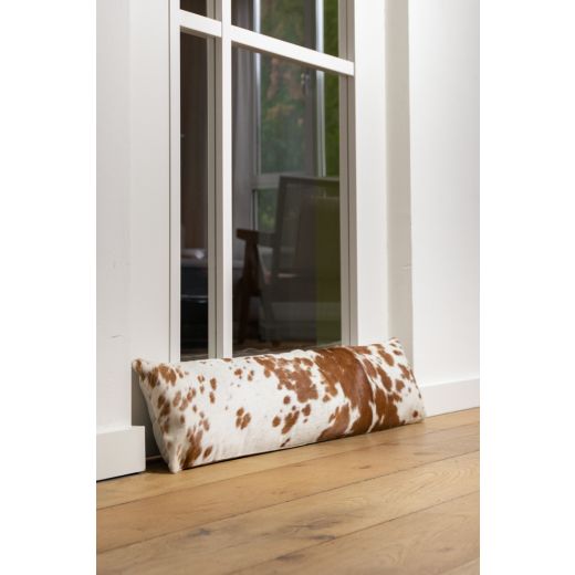 draught excluder cow brown (bos taurus taurus)