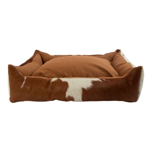 Animal Basket cow brown white 65x50x20cm