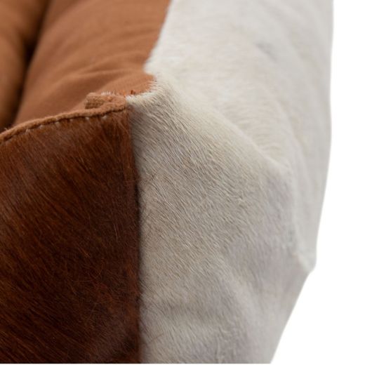 Animal Basket cow brown white 65x50x20cm