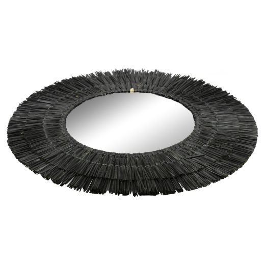 seagrass mirror black 60cm