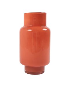 Vase Pien Solid Coral Orange h38,5 d20
