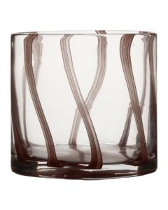 Cylinder Ostra solid nature stripe h18 d18