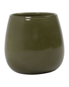 Vase Tove solid green h24 d24