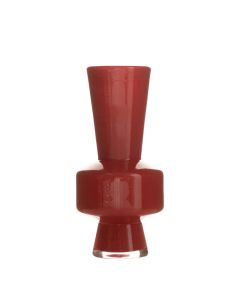 Vase Jenni solid red h24 d13
