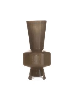 Vase Jenni solid taupe h24 d13