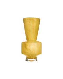 Vase Jenni solid yellow h24 d13