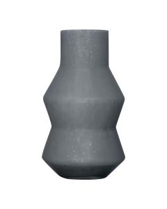 Vase Zigzag 2.0 Solid Gris h24 d14