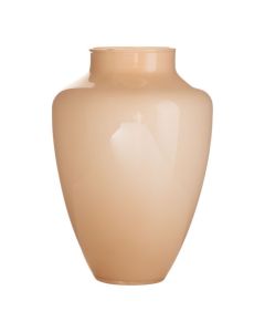 Vase Olaf Solid Beige h37 d24 Top 13,5 cm