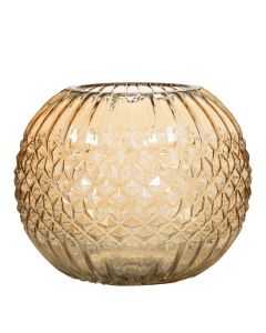 Amina Vaas amber h20 d25cm