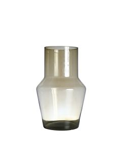 Evie mondgeblazen Recycled Vaas amber h30 d19 