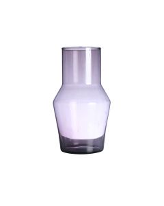 Evie mondgeblazen Recycled Vaas paars h25 d14 