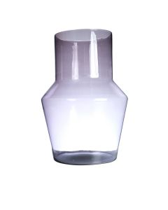 Evie souffle a la bouche recycle Vase violet h35 d23 