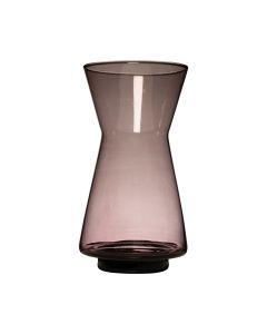 Rianne souffle a la bouche recycle Vase violet h30 d17,5 