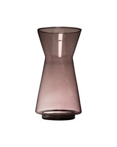 Rianne souffle a la bouche recycle Vase violet h35 d19 