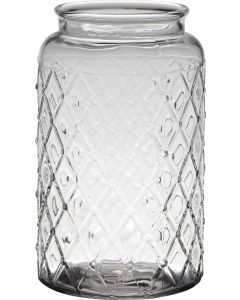Brussel Vase mit Dessin h26,5 d16 