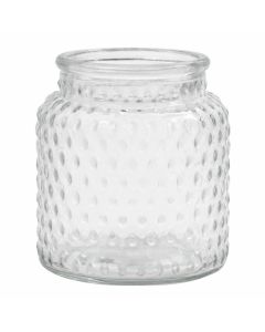 Vase Liege Dots Clear h11 d10
