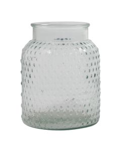 Vase Liege Points Transparent h18 d13,5