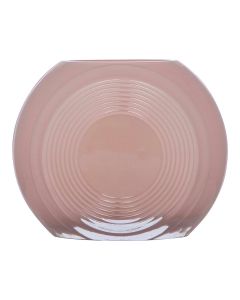 Fiora Vaas mondgeblazen roze h16 d19,5