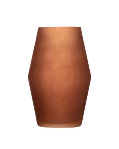 Vaas Vida matte bruin h25 d16cm