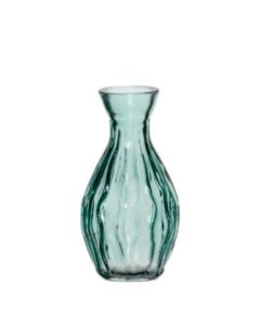 Fizzy Fles Vaas mini blauw groen h11 d6cm