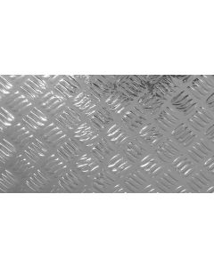 zilver Riffle Statische raamfolie Mini rol transparant 67,5cmx1,5mtr