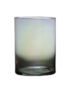 Essentials Levi cylinder luster light purple transparent H25 D18 