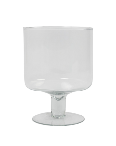 Yvonne Hurricane Vase sur pied h24 d19